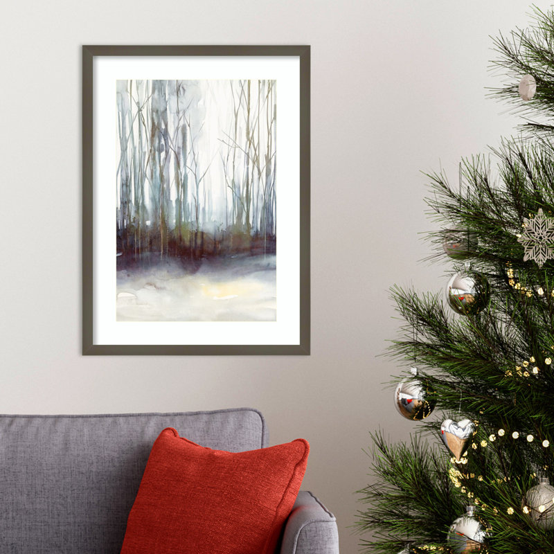 Winter Storm by Isabelle Z Wood Framed Wall Art Print, 25" H x 19" W