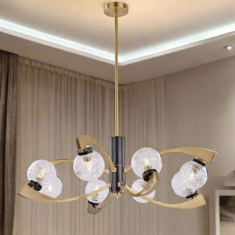 Batoul 10 - Light Shaded Chandelier
