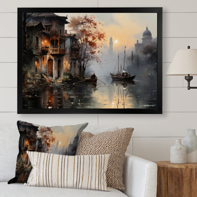 Canal Mystical Journey, atténué sur toile