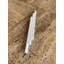 Bianco Dolomite 1/2" x 12" Pencil Marble Look Wall Liner