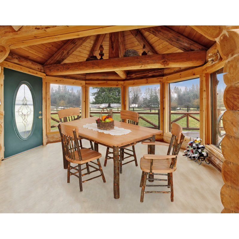 Wyton Oak Solid Wood Dining Table, Natural