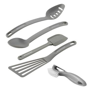 Rachael Ray Gray Tools and Gadgets Lazy Spoon and Flexi Turner 3 Piece Set