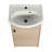 Freestanding 18"Bathroom Vanity With Sink