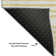 Premium Machine Washable Cerrito AMF540 Gold Rug