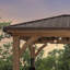 Backyard Discovery Barrington Cedar Patio Gazebo 4.3m x 3m (14ft x 10ft)