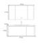 Armoire de salle de bain simple et luxueuse-111466635