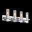 Dimmable Bathroom Vanity Light with Cylinder Glass Shades-2034200273-2034200275-2044708488