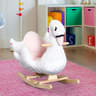 Qaba Kids Plush Toy Swan Style Rocker & Reviews | Wayfair