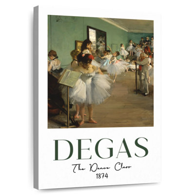 The Hollifield Class 1874 Degas Exhibition Poster