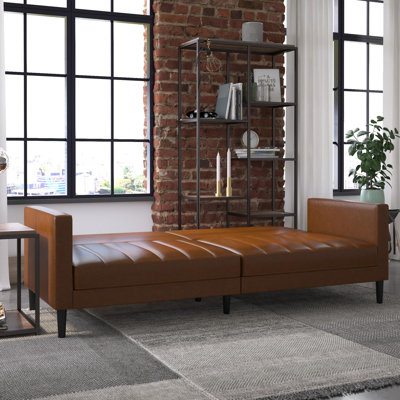 Upminster 3 Seater Faux Leather Sofa