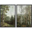 «Whimsical Wonderland Fantasy Forest», 2 pièces sur toile-98374006-98374007