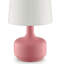 Lampe de table 17 "rose mat EISENBARTH
