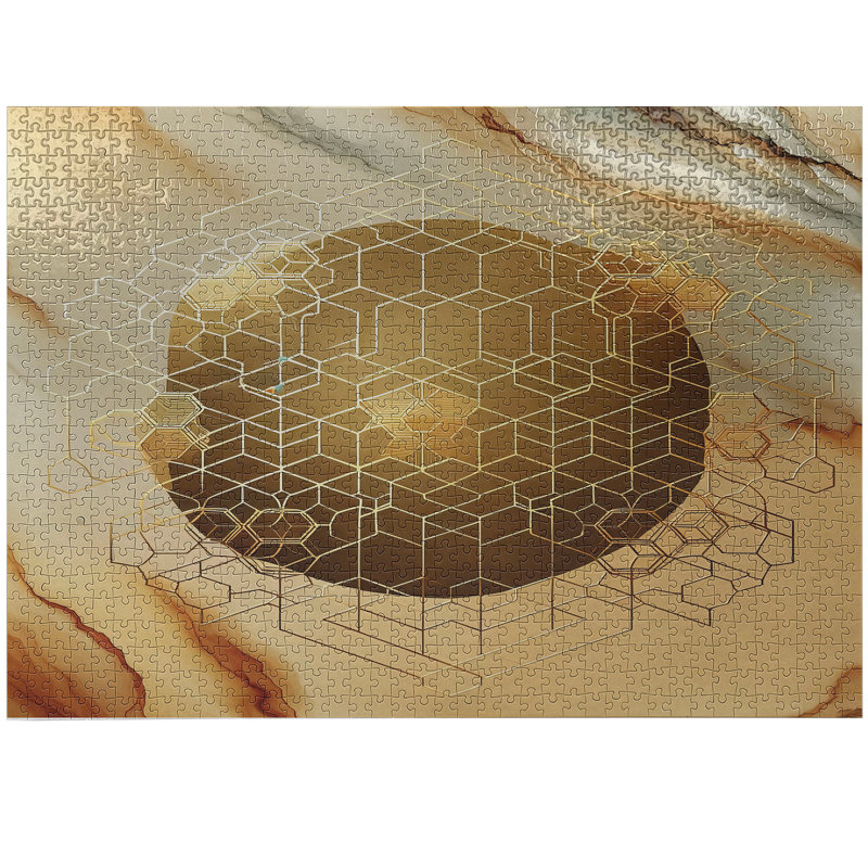 Ambesonne Cardboard Puzzle