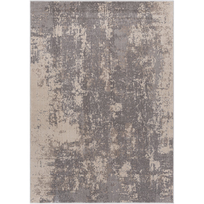 Abstract Indoor Rug, Rectangle 8'10" x 12'