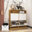Armoire à chaussures avec 4 tiroirs rabattables-1621578701