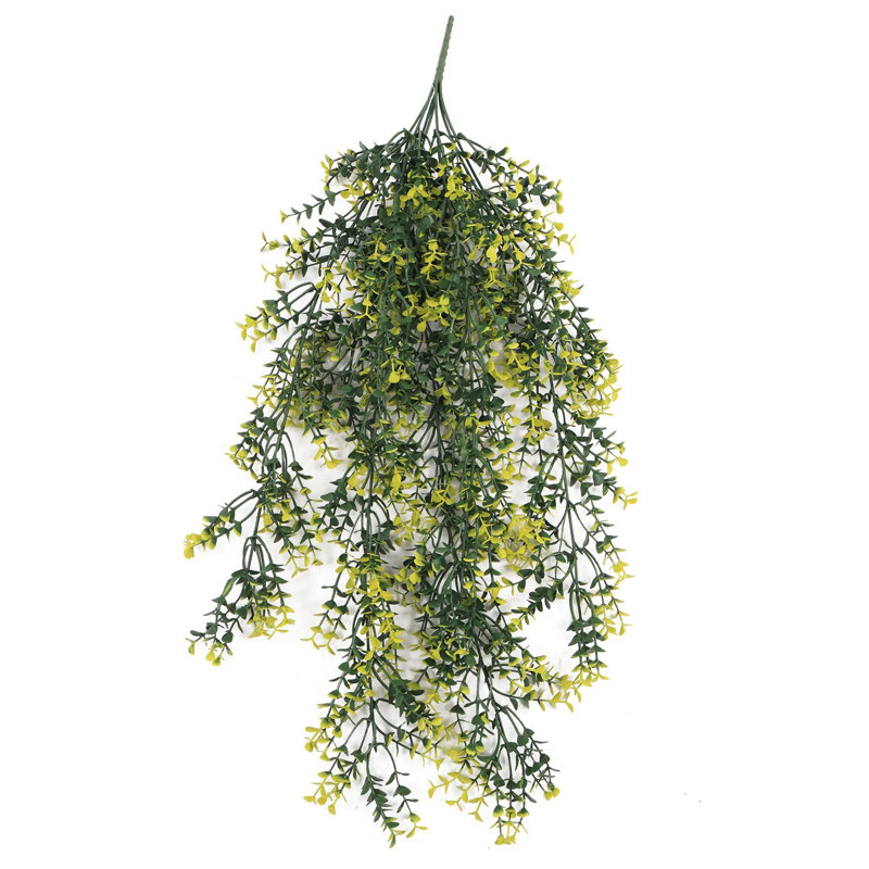 Multipack Hanging Plants Fire / UV Resistant 76cm Faux Fern Plant