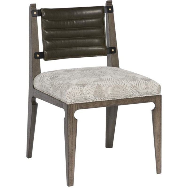 Thom Filicia Home Gifford Side Chair, Hampton, Nomad Snow Crypton® Chenille