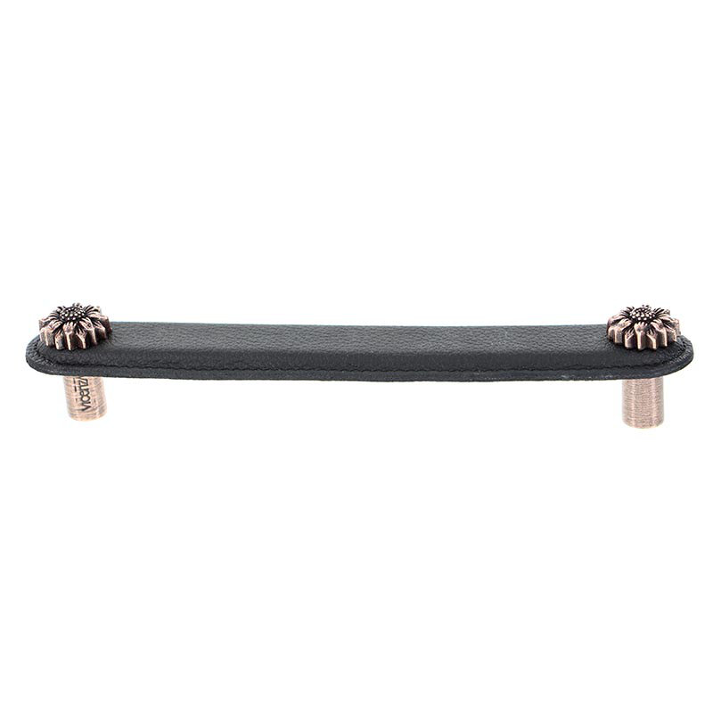 Carlotta Bar Pull, 6", Antique Brass