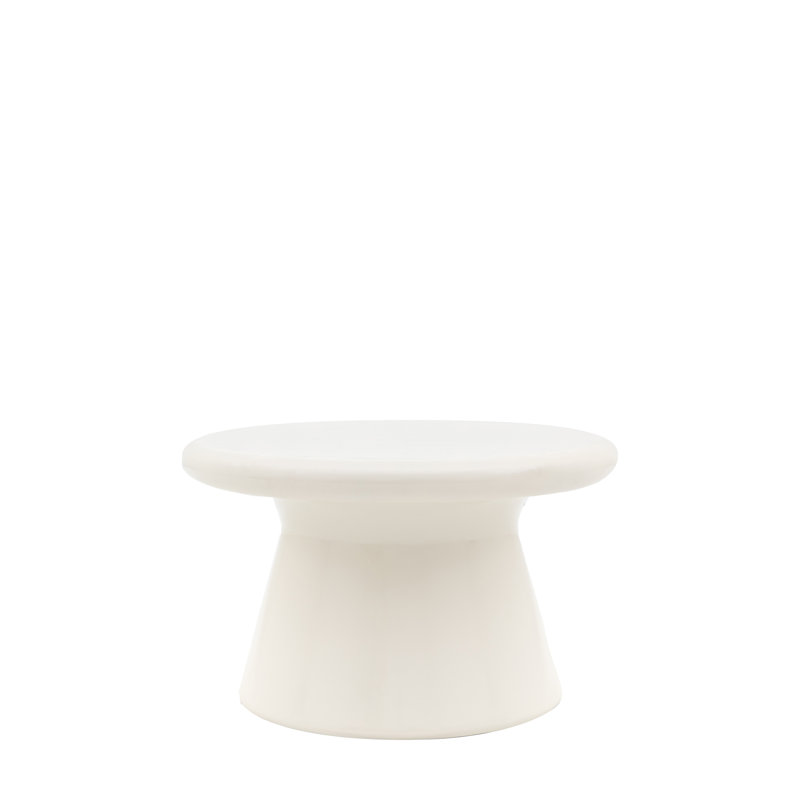 Chatmon Solid Coffee Table, Cream