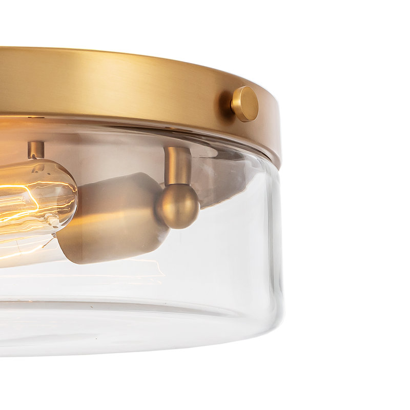 Aleanna Glass Flush Mount