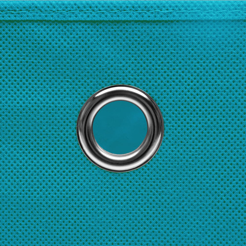 Rebrilliant Fabric Decorative Bin, Baby Blue