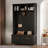 Versatile 4-in-1 Hall Tree With 6 Golden Hooks, Bench, Coat Rack And 2 Drawers-2048375305