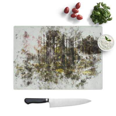 Sunlight Forest Vol.2 Watercolour Chopping Board
