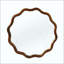 Miroir décoratif rond ondulé avec cadre en bois massif, miroir mural pour chambre à coucher, salle de bain, salon et entrée-88115336-88115343