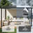  Erommy 10' x 12' Outdoor Pergola with Adjustable Louvered Roof & Integrated Drainage, Heavy-Duty Metal Louvered Pergola without Curtains for Patios, Dark Gray-129901236-131590747