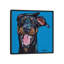 «Fun Doberman» par Hippie Hound Studios, impression sur toile tendue-32500748-72132951