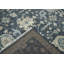 Tapis gris en laine noué à la main 8 pi 8 po x 12 pi 2 po Oushak