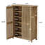 24 Pair Shoe Storage Cabinet