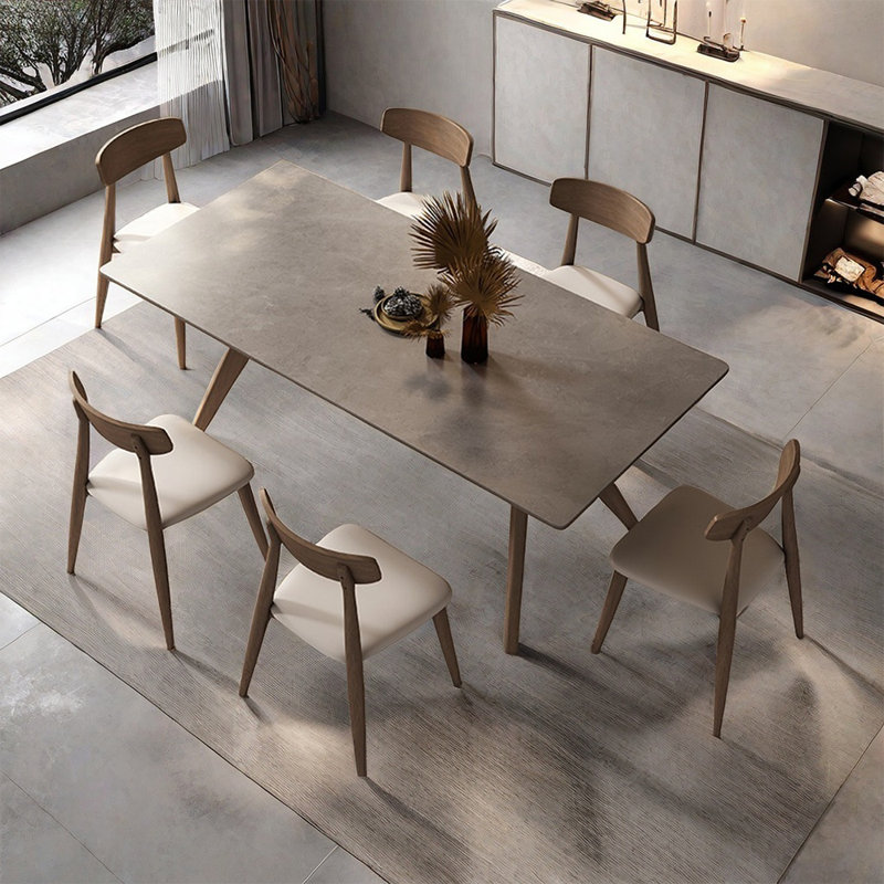 Ensemble de table de salle à manger Nordic, H 29,5 po x L 70,8 po x l 35,4 po