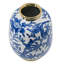 Vase de table en porcelaine 11 po 11 po