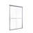 44"-48"Wx72" Semi-Frameless Double Sliding Shower Door, Bypass Shower Door, 1/4" (6Mm) Thick Sgcc Tempered Glass Door-121957810