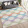 Machine Washable Indoor/Outdoor Bingel ACN2326 Mid-Century Modern Rug