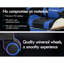  Gaming Chair 12 RGB LED Massage Padded Swivel Recliner Computer Office-980360443-980360445
