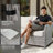12- Piece No - Assembly Wicker Outdoor Patio Furniture Set with ottoman.include Cushions and table-267938082
