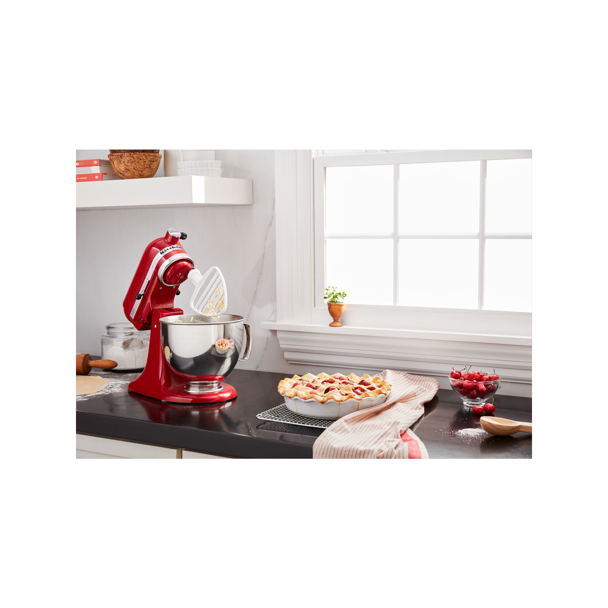KitchenAid® Artisan® Series 5 Quart Tilt-Head Stand Mixer, Empire Red