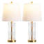 Lampe de table en verre Faille
