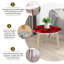 Ensemble de 2 tables d'appoint Triangle