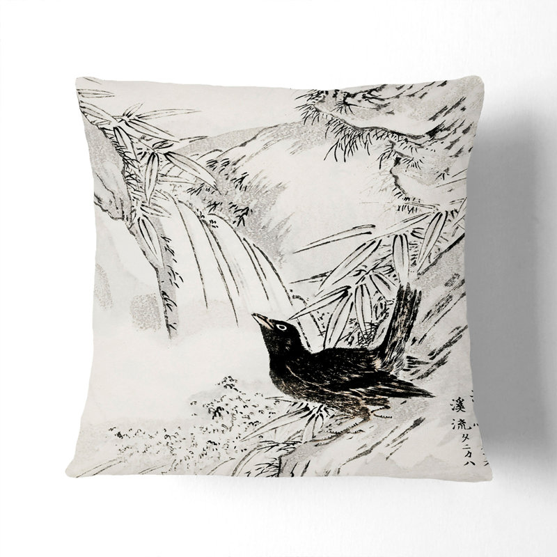 Square Cushion, Stone, 40cm H x 40cm W x 15cm D