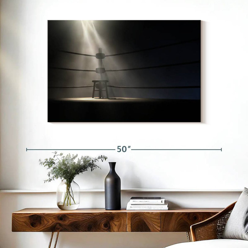 Sireci Boxing Corner, 26" H x 39" W