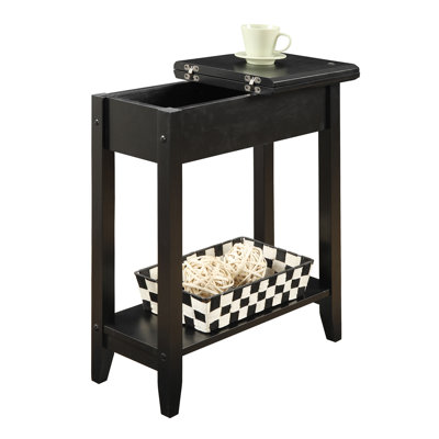 Carbin 24" Tall Flip Top End Table