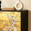 Commode d'appoint style rétro minimaliste français