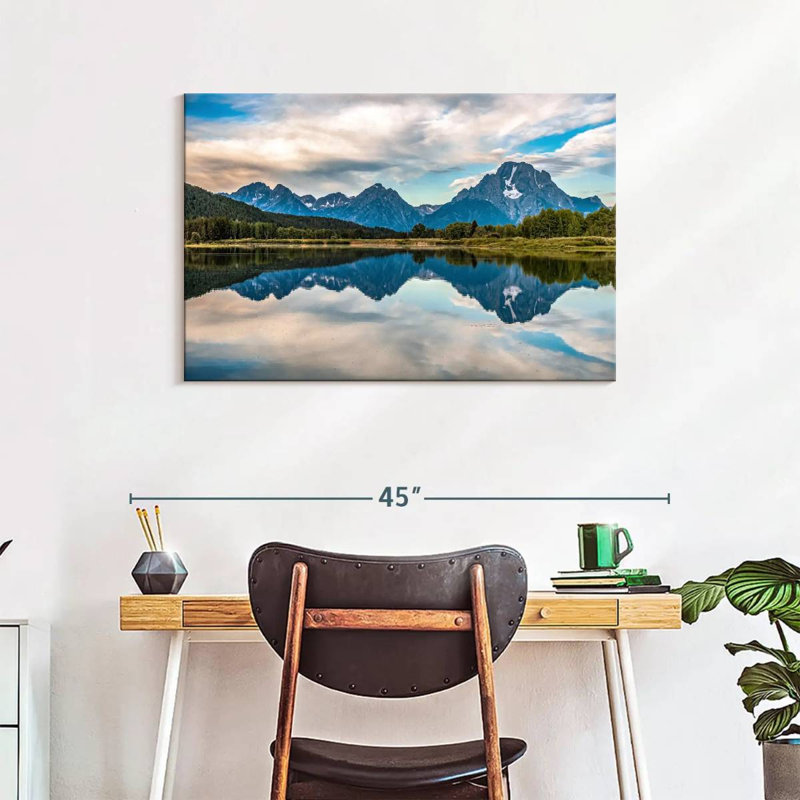 Alvord Jenny Lake Vista, 24" H x 36" W