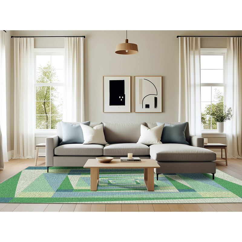 Kimmons Indoor Rug, Rectangle 6' x 9'