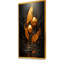 «Black and Gold Spiral Graffiti IV - Abstract Collages», art mural-1863468245-1830278588