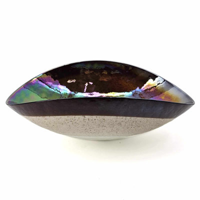 Ruvati 13.5'' Glass Oval Bathroom Sink