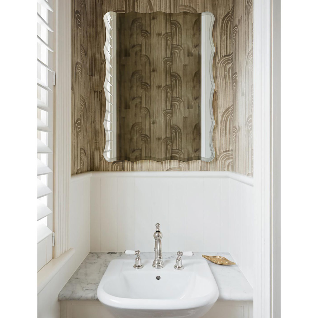 Schulenburg Modern & Contemporary Frameless Accent Vanity Mirror Willa Arlo™ Interiors 